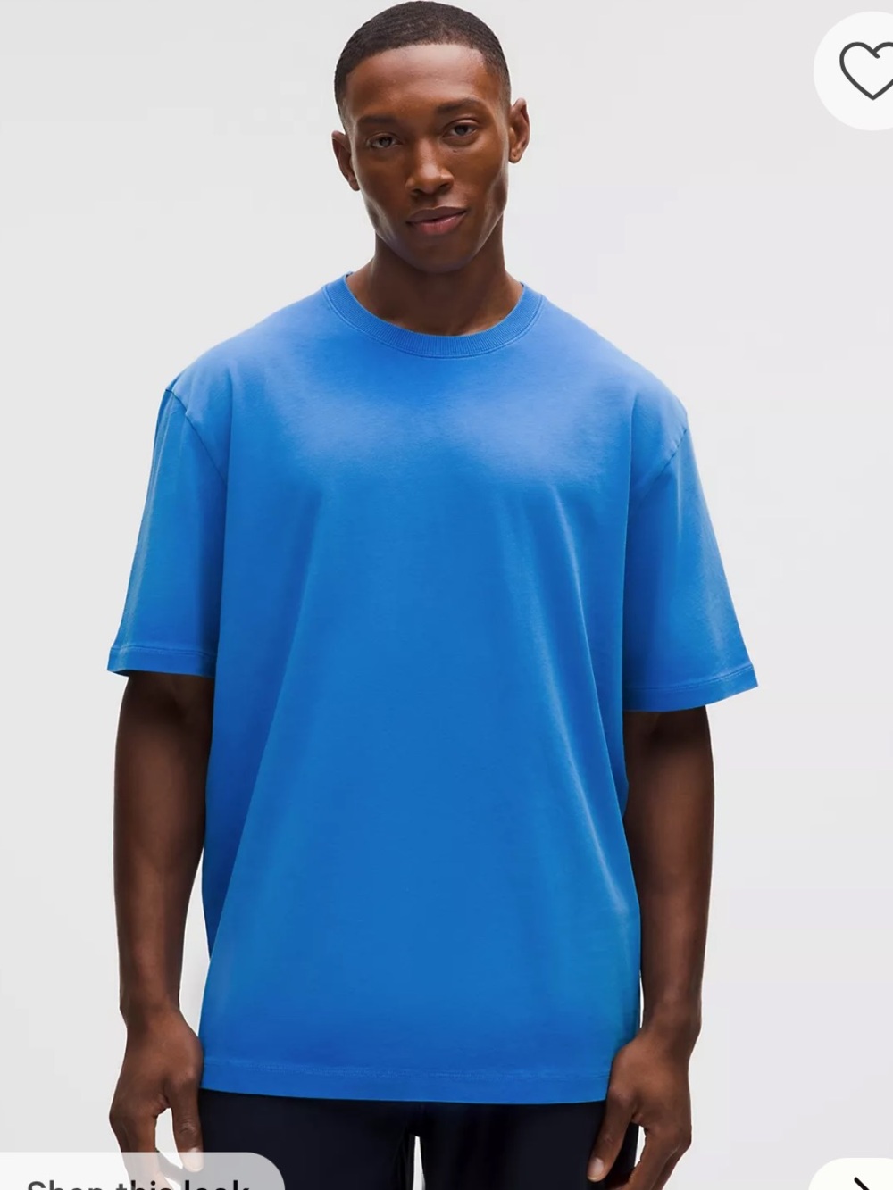 NWT!🍋🍋Lululemon Men’s Heavyweight Cotton Jersey T-shirt🍋🍋. Size X-Small.